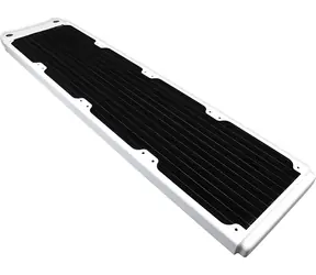 XSPC TX480 Ultrathin weißer Wasserkühlungsradiator / 480 mm