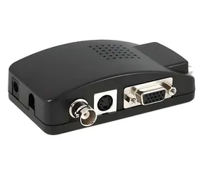 Xtendlan PAL-zu-VGA-Videokonverter / Konverter / Scaler / bis zu 1280 x 1024 / 5-19 DC