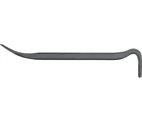Vorel Gehärtetes Brecheisen 600 mm / Brecheisen / Kohlenstoffstahl / 600 x 25 x 19 mm