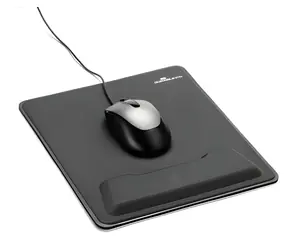 Durable Ergotop-Mauspad anthrazit / Mauspad / mit Handgelenkauflage / rutschfest / 257 x 310 mm
