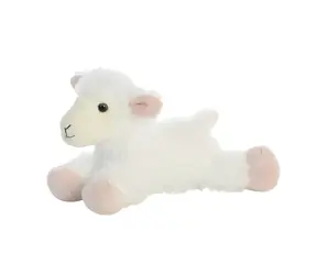 AURORA Plüschlamm Lana / 20 cm / weiß / für Erwachsene und Kinder