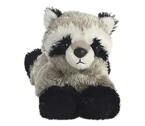AURORA Plüschwaschbär Rascal / 20 cm / grau / für Erwachsene und Kinder