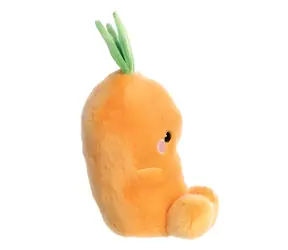 AURORA Plüschkarotte, fröhliche orange Karotte / 13 cm / Plüsch