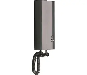 TESLA Elegant anthrazit / Festnetztelefon / Klingel / elektrisches Türschloss mit 1 Knopf