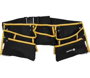 Vorel Werkzeuggürtel mit Taschen / Werkzeuggürtel / 11 Taschen / verstellbarer Umfang