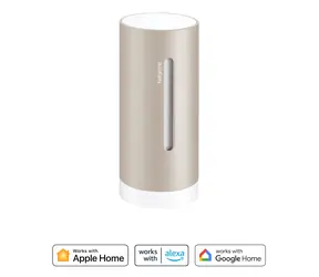 Netatmo NIM 2. Generation Sand / Innenmodul / Temperatur- und Feuchtigkeitssensor / Aluminiumgehäuse