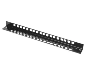 Intellinet Profilschienen für 6HE-Wandracks, schwarz / Rack-Zubehör / 19" / Stahl 1,5 mm