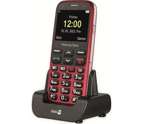 Doro Primo 368 rot / Telefon / Druckknopf