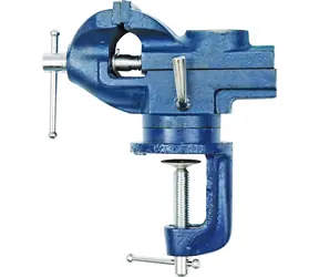 Vorel Schwenkbarer Schraubstock 65 mm / Schraubstock / Backenbreite 65 mm / Schwenkbar / 1,95 kg