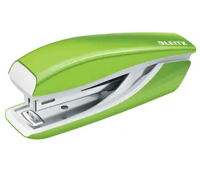 Leitz NeXXt 5528 grün / Hefter / Mini / Kapazität 10 Blatt / Heftklammern Nr. 10