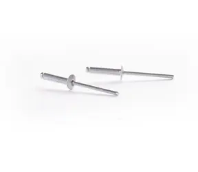 Haushalts-Blindnieten aus Aluminium-Stahl, 3,2 x 10 mm, 50 Stück / Nieten / Rundkopf