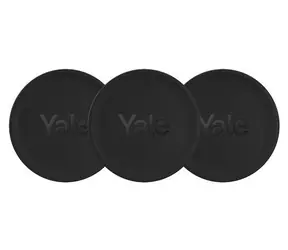 Yale Dot schwarz / Smart-Home-Zubehör / 3 Stück
