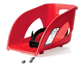 Prosperplast SEAT 1 rot / Sitz für Bullet Control Schlitten / Kunststoff / 30 × 26,5 cm