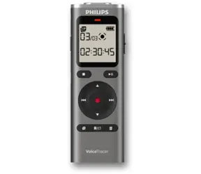 Philips DVT1170 / Diktiergerät / 8 GB / USB-C / microSD / 3,5-mm-Klinkenanschluss