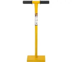 Vorel Handstampfer 8,5 kg / Stampfer / Stahl / Höhe 820 mm / Rohrdurchmesser 32 mm