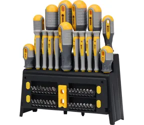 Vorel Schraubendreher-Set 50-teilig / Schraubendreher-Set / Chrom-Vanadium-Stahl / Bits und Steckschlüssel