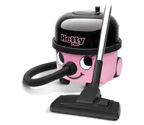 Numatic Hetty HET200-11 pink / Staubsauger / 620 W / 9 l / HEPA-Filter / 10 m Kabel