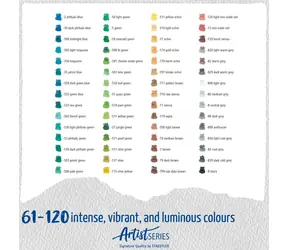 Staedtler Mars Lumograph 104 / Aquarellstifte / 120 Farben / sechseckig / Metallbox