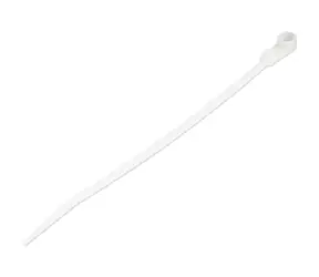 StarTech Kabelbinder mit Schraubloch weiß / Kabelbinder / 100 Stück.