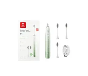 Oclean Flow S Set grün / Schallzahnbürste / 5 Modi / 76.000 Bewegungen/Min. / IPX7
