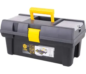 Vorel 78812 Werkzeugkasten 16" / Werkzeugkasten / Kunststoff / 415 x 220 x 205 mm / 1 Schloss