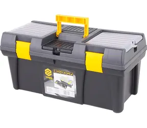 Vorel Werkzeugkasten 20" mit 2 Schlössern / Werkzeugkasten / Kunststoff / 50 x 23,5 x 23,5 cm / 2 Organizer