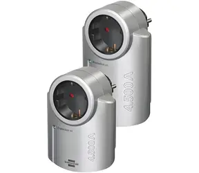 Brennenstuhl Primera-Line grau / Überspannungsschutz / 1x Schuko-Steckdose / 3680 W / IP20