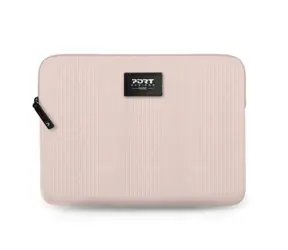 PORT DESIGNS Milano II Eco Sleeve, puderrosa / Laptoptasche / 13/14 Zoll / Cord / Öko