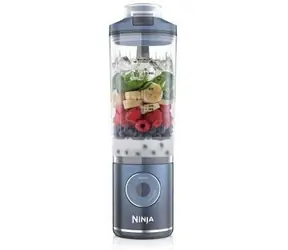 Ninja BC251EUNV dunkelblau / Tragbarer Mixer / 0,57 l / Auto-iQ / USB-C