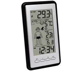 TechnoLine WS 9632 schwarz / Wetterstation