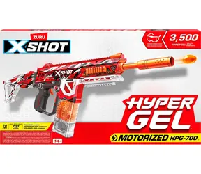 Zuru Gelpistole X-Shot Hyper Gel HPG-700 / 3500 Kugeln / motorisiert / ab 14 Jahren