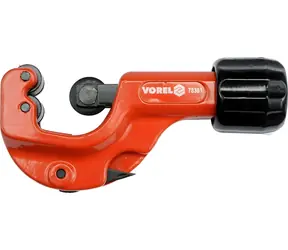 Vorel Rohrabschneider 3-32 mm / Rohrabschneider / Kupfer, Aluminium, Kunststoff / Entgrater / Ersatzklinge im Griff