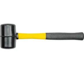Vorel Gummihammer 66 mm / Mallet / Fiberglasstiel / 875 g