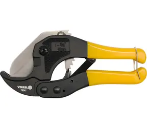 Vorel PVC-Rohrschneider bis 42 mm / Rohrschneider / Ratschenmechanismus / Klinge aus 8Cr13