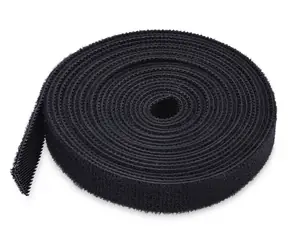 StarTech 228M schwarz / Kabelbinder / Klettverschluss / 22,8 m / Breite 12,7 mm