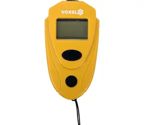Vorel Lackdickenmessgerät / Lackdickenmesser / 0-2 mm / Genauigkeit ±2% / CR2032