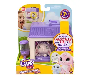 Moose TOYS Little Live Pets Mama Surprise Mini-Kaninchenfigur / MO-26625 / ab 5 Jahren / Kunststoff