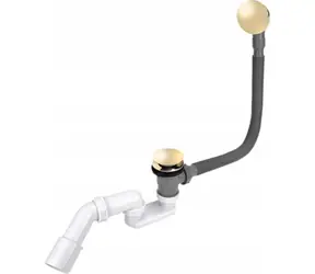 Tycner Badewannenablauf Click-Clack Gold / Ablauf / Click-Clack-System