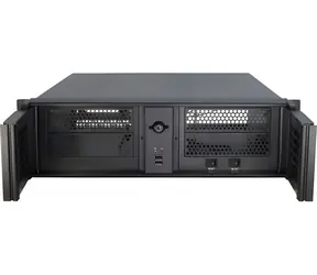 Inter-tech 3U-3098-S schwarz / Servergehäuse / 3U / ATX / 5x 5,25"-Einschübe / abschließbare Tür