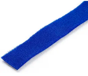 StarTech Klett-Kabelbinder Blau / Kabelbinder / 7,6 m / 19 mm / Nylon / wiederverwendbar