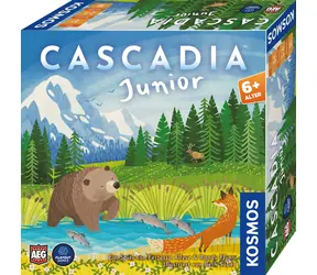KOSMOS Game Cascadia Junior Deutsche Ausgabe / Brettspiel / 2-4 Spieler / ab 6 Jahren