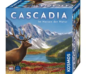KOSMOS Brettspiel Cascadia - Deutsche Ausgabe / 1-4 Spieler / ab 10 Jahren / 60 Minuten