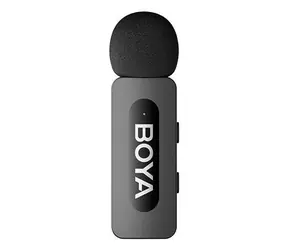 Boya BY-V1 V2.0 1TX+1RX / Drahtloses Mikrofonsystem / 1x Sender / 1x Empfänger