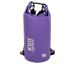 KUBIsport Bootstasche 10 l lila / Wasserdichte Tasche / Volumen 10 l