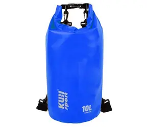 KUBIsport Bootstasche 10 l blau / Bootstasche / Wasserdicht / Für Camping und Wassersport