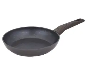 RESTO 93021 Carina Bratpfanne 22 cm / PFLUON Antihaftbeschichtung / Geschmiedetes Aluminium / Abnehmbarer Griff