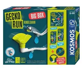 KOSMOS Gecko Run Kugelbahn Big Box / für Wände und Fenster / mit Looping und Trampolin / ab 8 Jahren