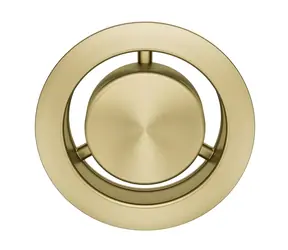 Franke Hidden Überlaufdeckel Gold / Überlaufdeckel / Edelstahl