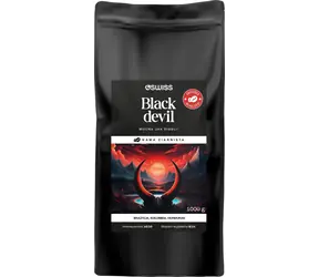 4Swiss Black Devil / Kaffeebohnen / frisch geröstet / 1 kg