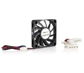 StarTech Ersatz-CPU-Lüfter / Lüfter / 60 x 60 x 10 mm / TX3-Anschluss / Schwarz